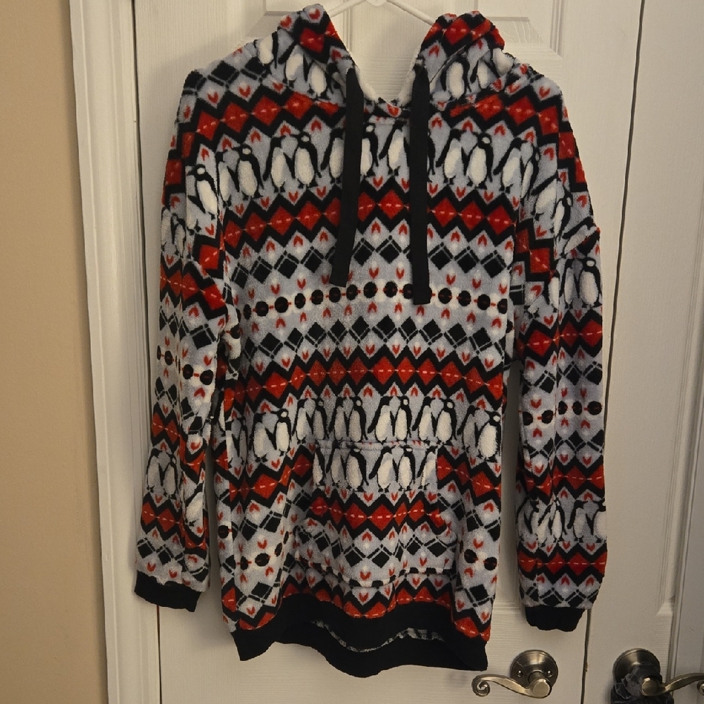 VERA BRADLEY Penguin Fleece Hoodie